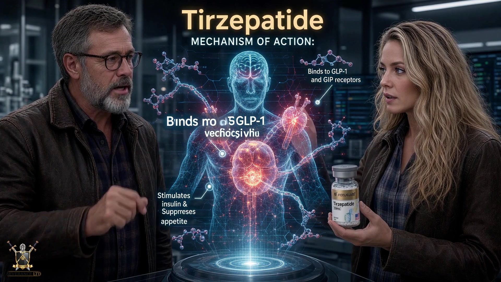Tirzepatide peptide is a first-in-class dual GIP and GLP-1 receptor agonist, also called a twincretin.